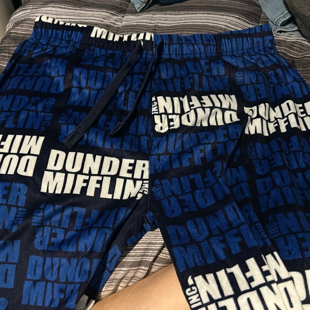 The office themed pajama pants
